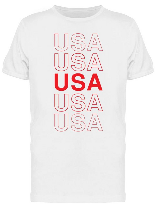 Usa Usa Men's T-shirt