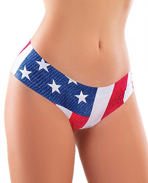 Mememe Usa Legend Printed Thong Xl