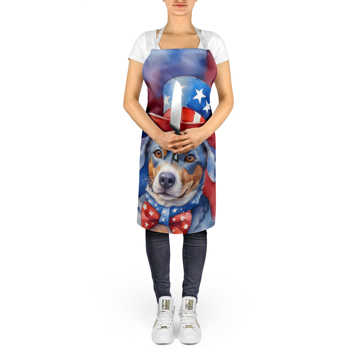 Catahoula Patriotic American Apron