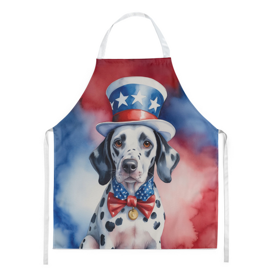 Dalmatian Patriotic American Apron