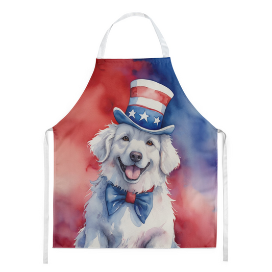 Kuvasz Patriotic American Apron