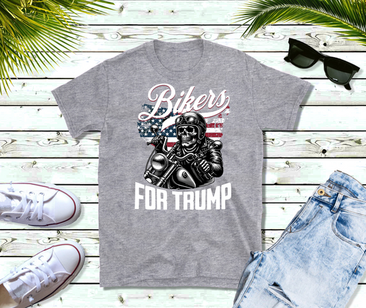 Bikers for Trump T-shirt