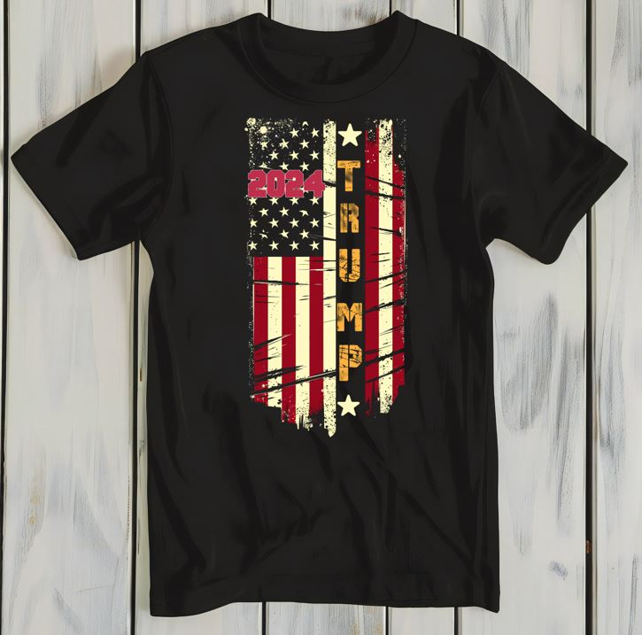 Trump 2024 Flag T-shirt