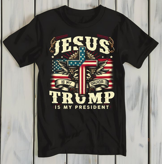 Jesus is my Savior and Trump my President T-shirt