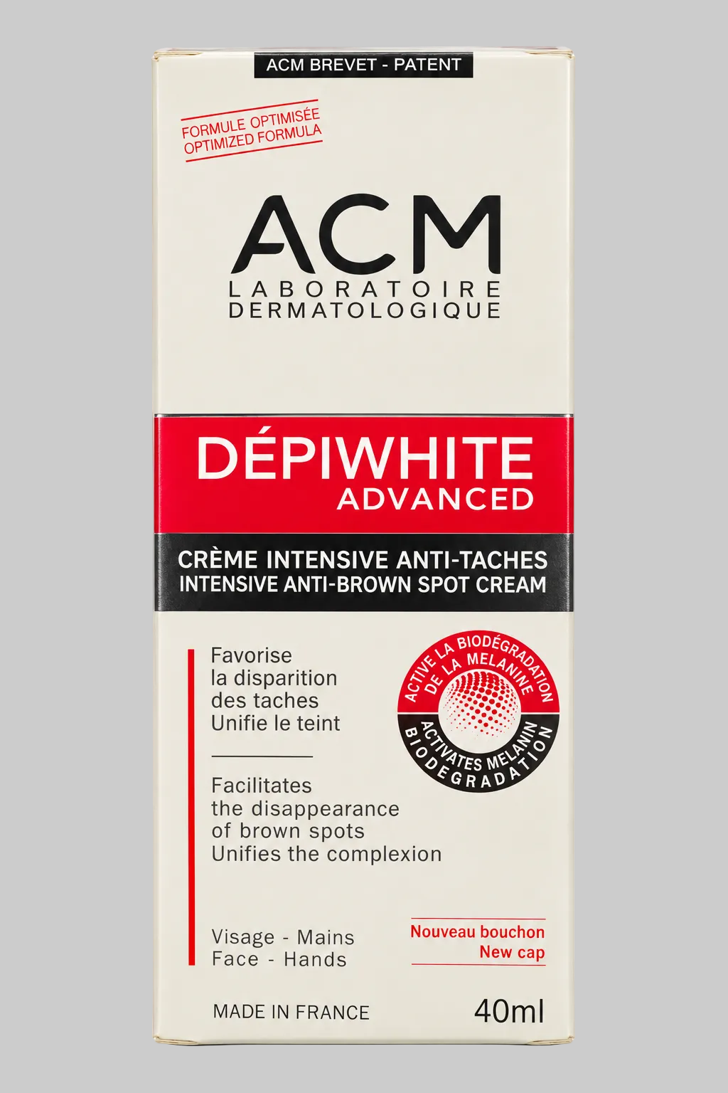 ACM Depiwhite Advanced Anti-Brown Spot Cream 40 mL – Face & Hands