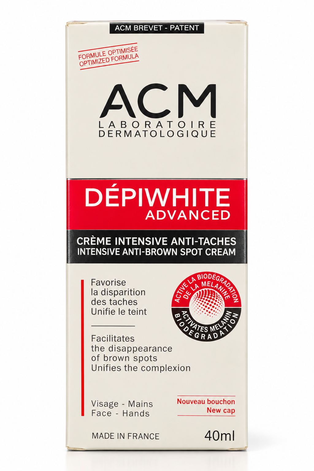ACM Depiwhite Advanced Anti-Brown Spot Cream 40 mL – Face & Hands