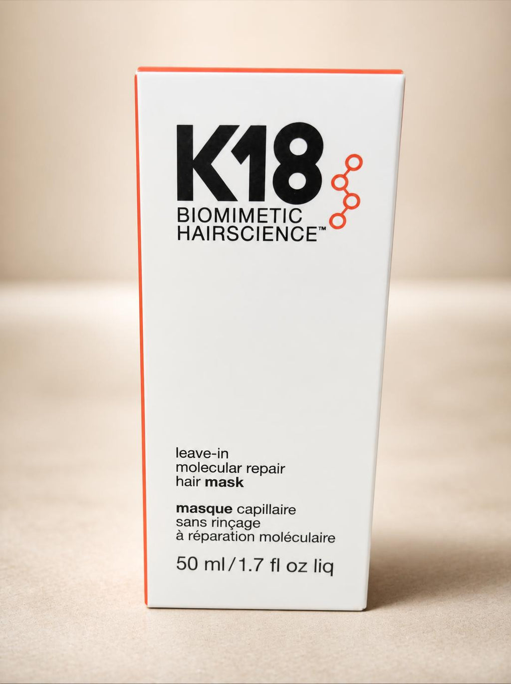 K18 Leave-In Molecular Repair Hair Mask 50 mL (1.7 oz) | Biomimetic Hairscience