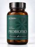 BIOMA Probiotics 30 Day Supply – Gut Health & Weight Management Support, 60 Vegan Capsules