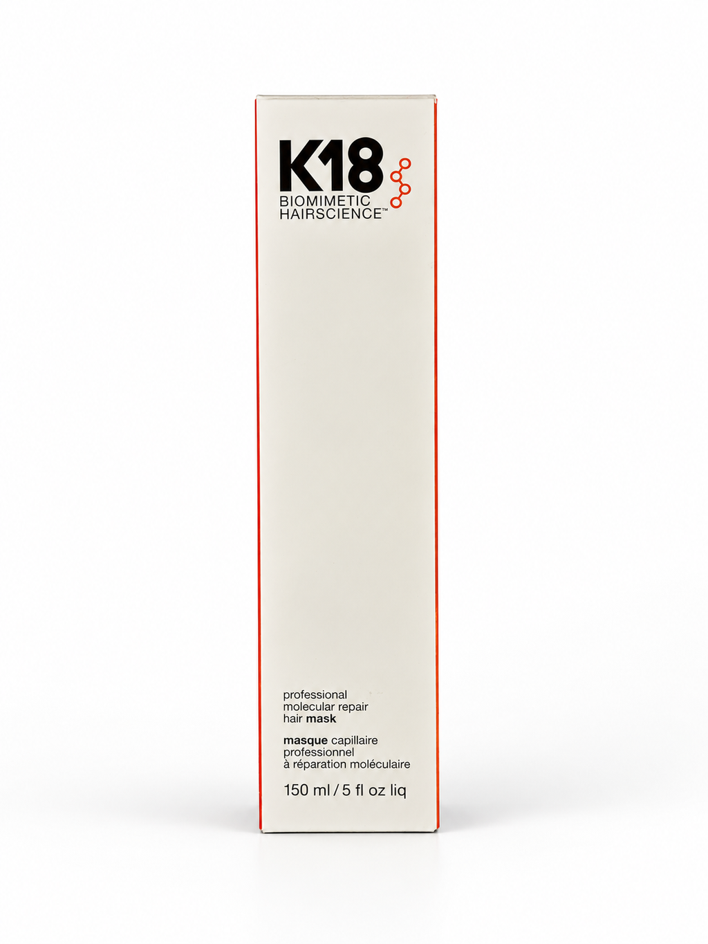 K18 Leave-In Molecular Repair Hair Mask 150 mL (5 fl oz) – 4-Minute Peptide Treatment