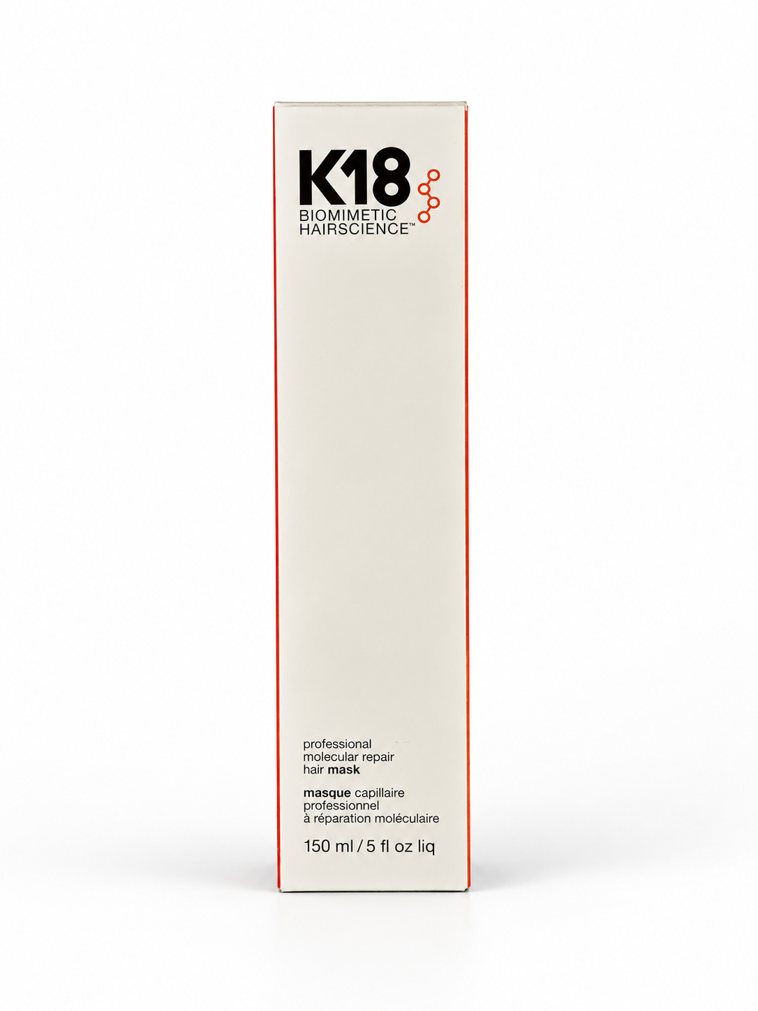 K18 Leave-In Molecular Repair Hair Mask 150 mL (5 fl oz) – 4-Minute Peptide Treatment