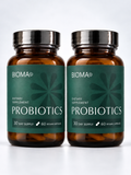 BIOMA Probiotics Pack of 2 – Gut Health & Weight Management Support, 120 Vegan Capsules